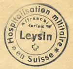 Hopital militaire Leysin