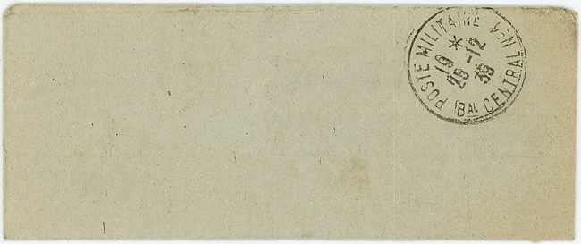 TAD Poste militaire Bureau central N°1