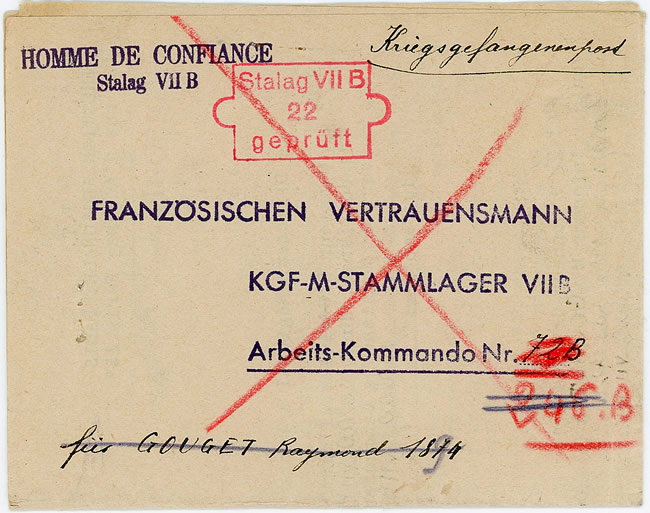 Lettre administrative envoyée par un "Homme de confiance"