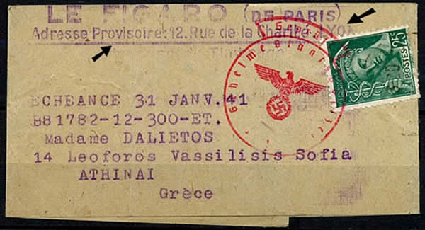 Bande journal du Figaro 1941