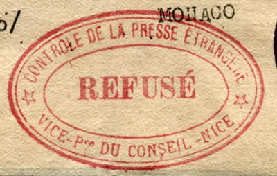 Censure presse