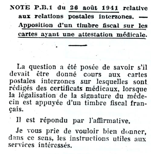 Acceptation des cartes interzones avec timbre fiscal