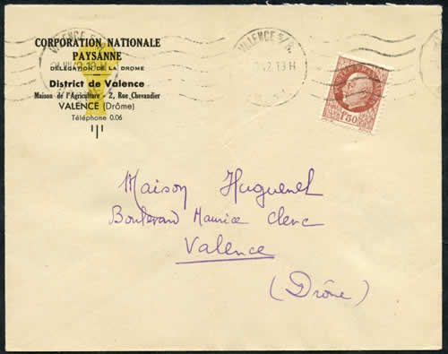 Lettre de la Corporation paysanne