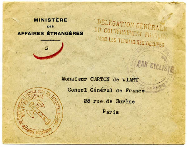 Délégation dans les Territoires Occupés