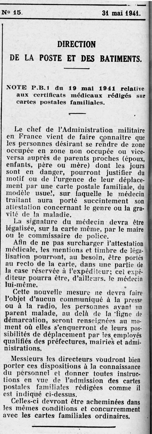 certificats médicaux