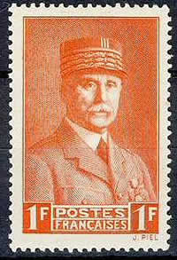 Pétain 1F rouge