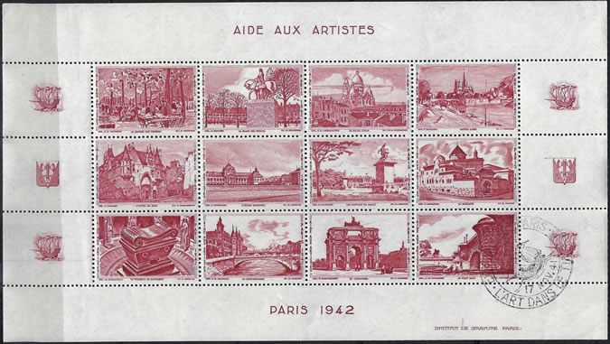 Vignettes Ville de Paris pour les Artistes