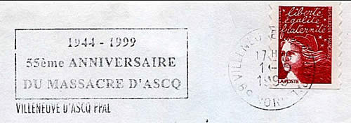 55ème anniversaire du massacre de Villeneuve d'Ascq