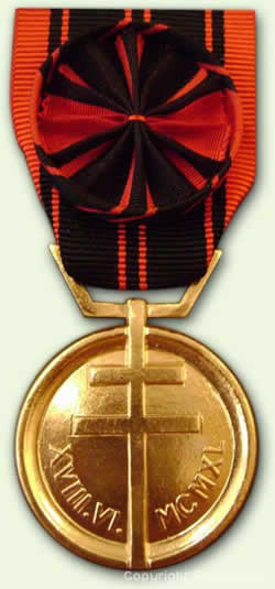 Médaille de la résistance