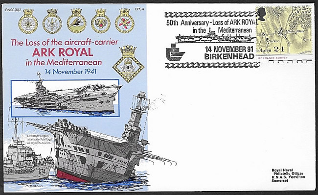 50e anniversaire du torpillage de l'Ark Royal