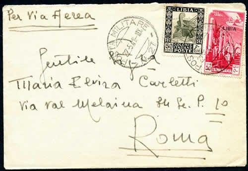 Poste Militaire Italienne PM N27