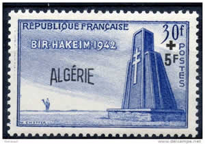 Timbre Bir-Hakeim Algérie