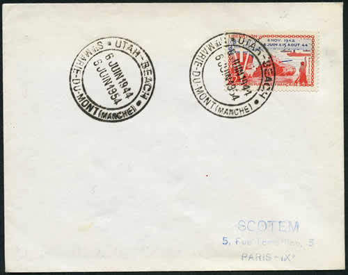 10ème anniversaire du débarquement à Sainte-marie du Mont