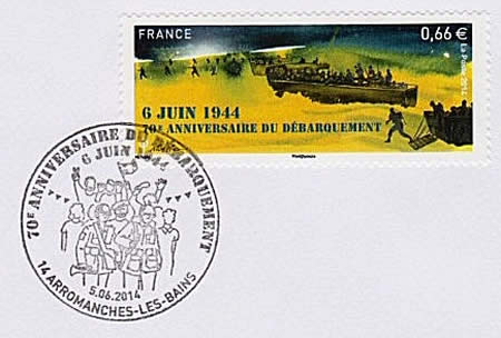 70ème anniversaire du débarquuement d'Arromanches