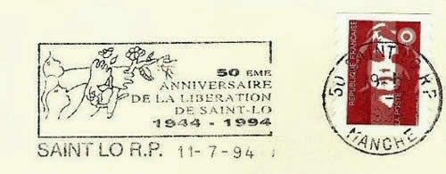 50ème anniversaire de la Libération de Saint-Lo OMEC