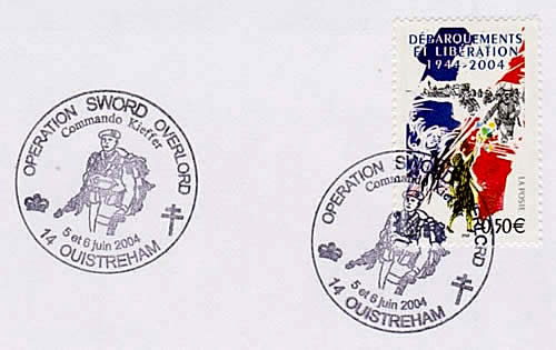 Ouistreham commando Kieffer 2004