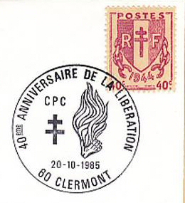 40ème anniversaire de la libération de Clermont (oise)