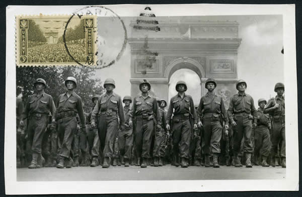 Défilé US aux Champs-Elysées