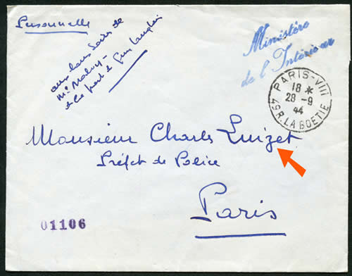 Charles Luizet Préfet de Police