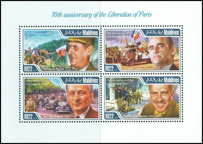 libération de Paris Chaban et Bidault