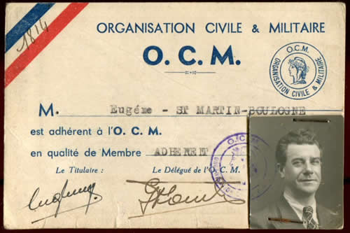 Carte de membre de l'OCM