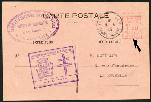 Entier Postal La Rochelle
