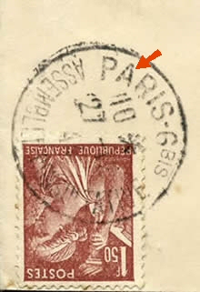 cachet Paris 6bis A large