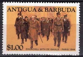 visite Churchill à Paris 11 novembre 1944