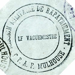 Cachet du CPAF