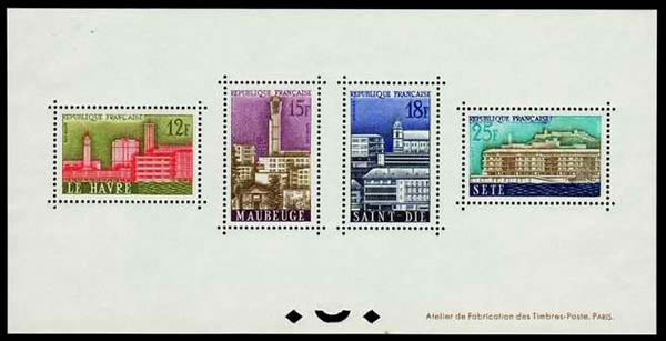 Bloc-feuillet Villes Reconstruites