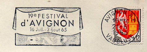 OMEC Festival d'Avignon 1965