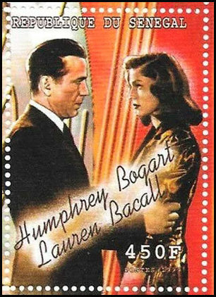 Bogart et Laureen Bacall