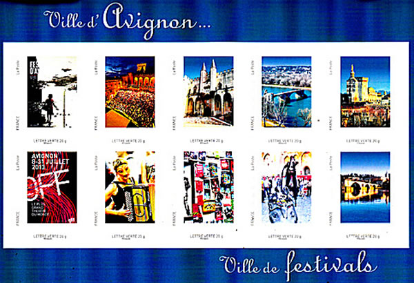 Collector 2012 Festival d'Avignon type 2