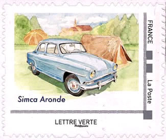 Autocollant Aronde Collector