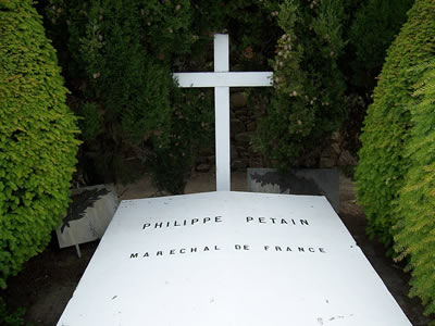 Tombe du maréchal Pétain