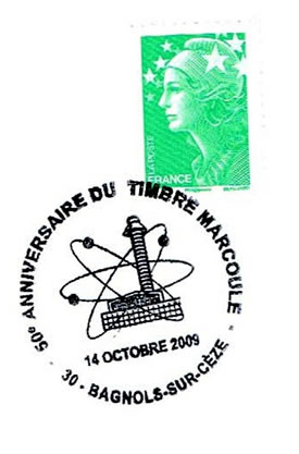 50ème anniversaire du timbre Marcoule