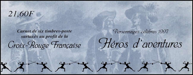 couverture carnet croix-rouge héros d'aventure