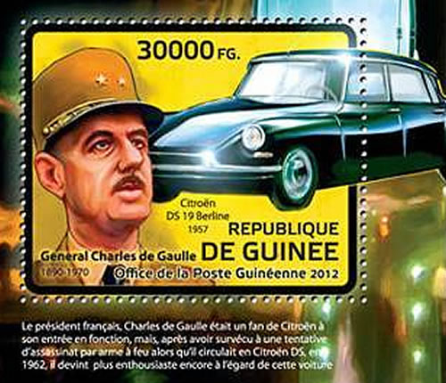 De Gaulle en DS au Peti-Clamart