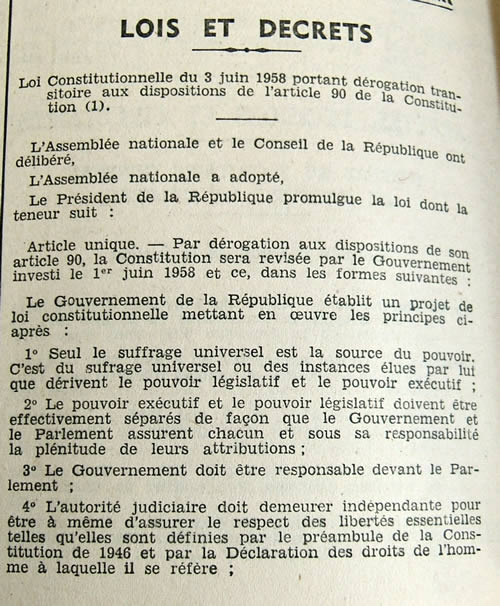 Loi Constitutionnelle