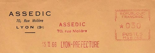 EMA ASSEDIC Lyon 1966