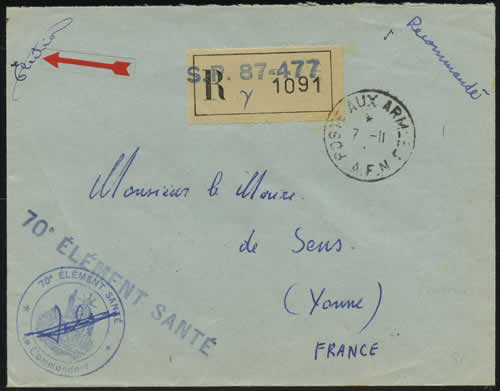 Courrier électoral origine AFN
