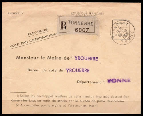 Vote par correspondance