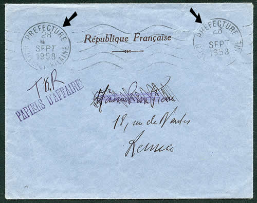 Enveloppe de vote rennes