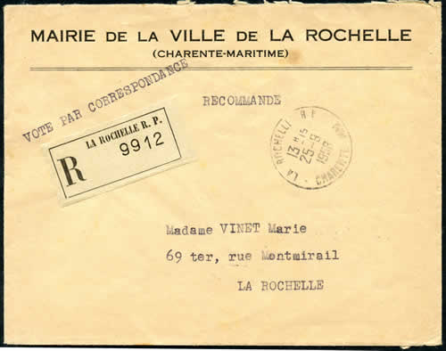 Vote par correspondance