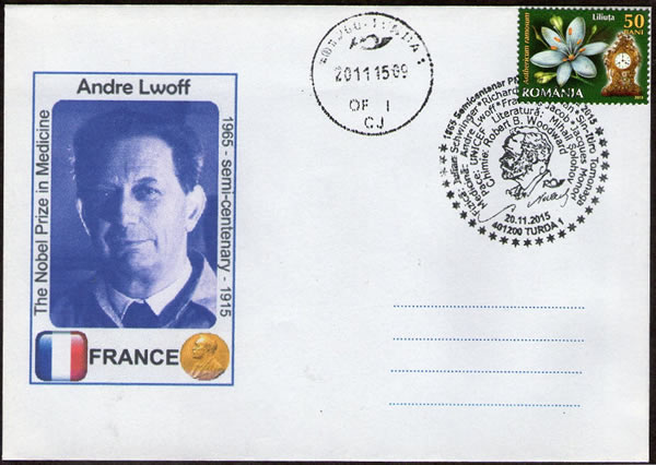 André Lwoff prix Nobel de Médecine