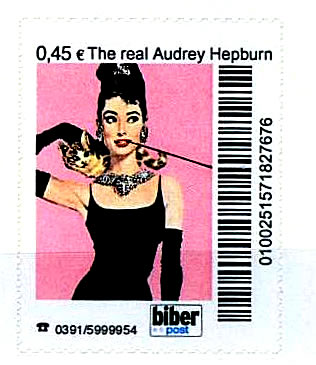 Audrey Hepburn Biber Post