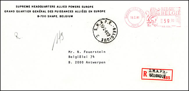 EMA SHAPE BELGIQUE 1981