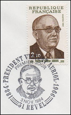 FDC Vincent Auriol