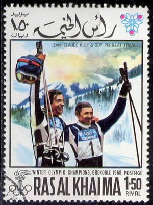 Jean-Claude Killy et Guy Perillat