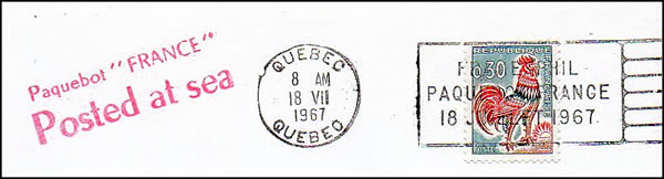 OMEC Quebec paquebot France